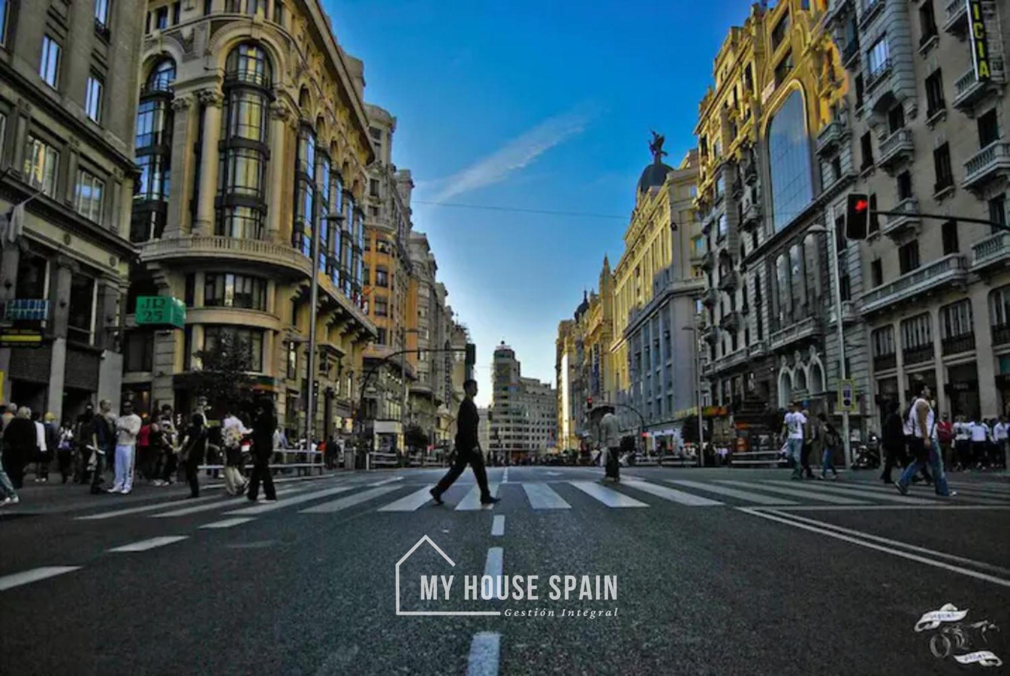 Myhousespain - Modern Penthouse Close To Gran Via - Big Terrace Madrid Exteriér fotografie